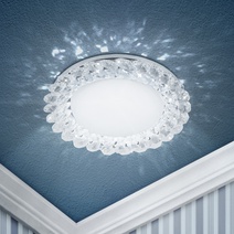 Изображение товара ЭРА Светильник встраиваемый DK84 CH/WH под лампу GX53 хром/прозрачный