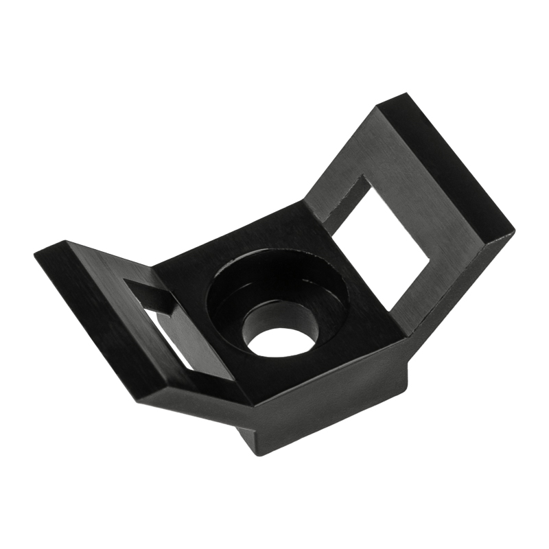 Изображение товара REXANT Площадка для крепления стяжки (ПС-2) 29x15 мм, черная, упаковка 100 шт..