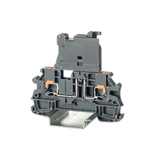 Изображение товара DKC Nuputuk Клемма для предохранителя, зажим push-in, 2 точки подключения, 4 кв.мм, серая