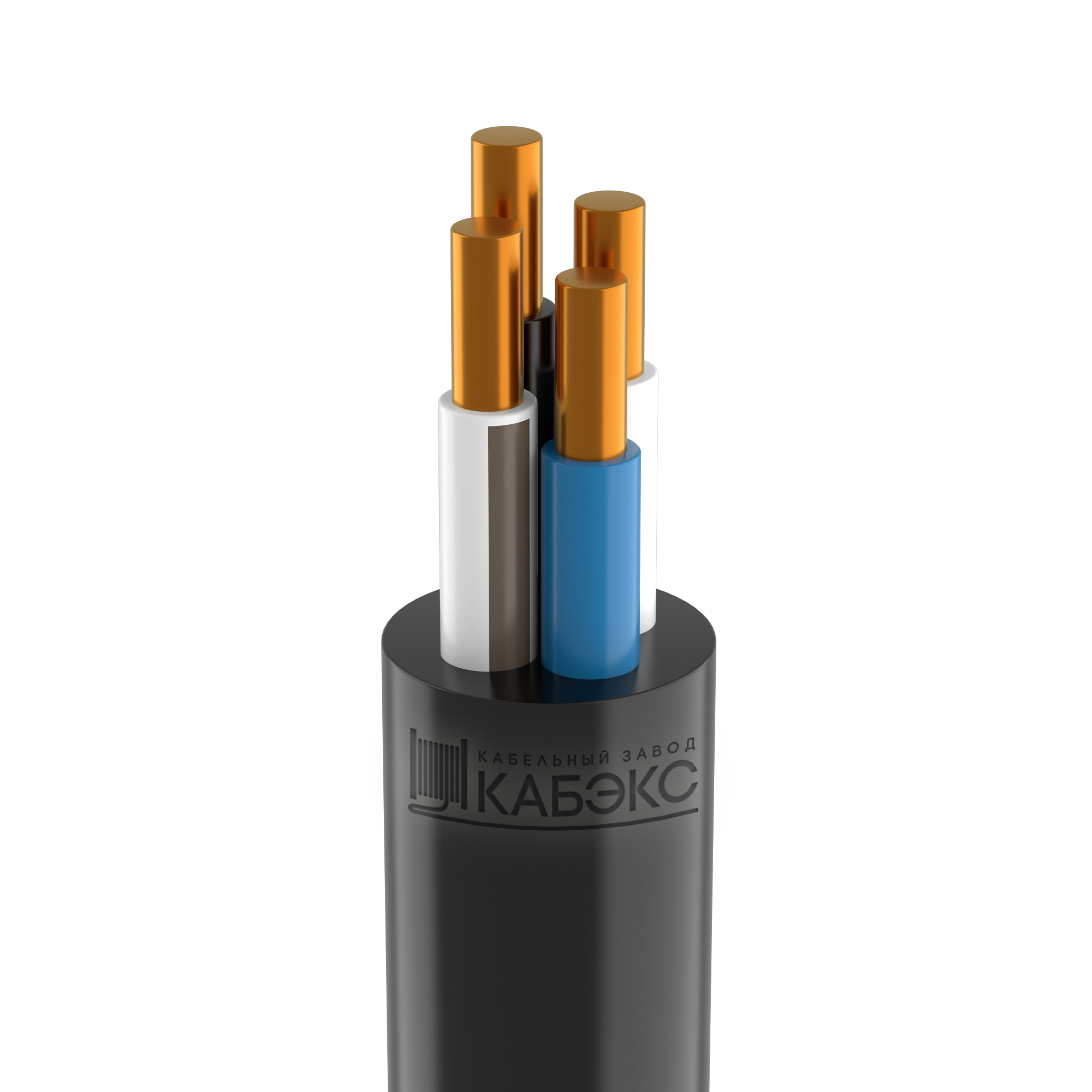 Изображение товара Кабель ВВГнг(А)-LS 4х2,5 ок(N) 100м Кабэкс