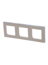 Изображение товара ABB EPJ Levit слоновая кость / белый Рамка 3 поста