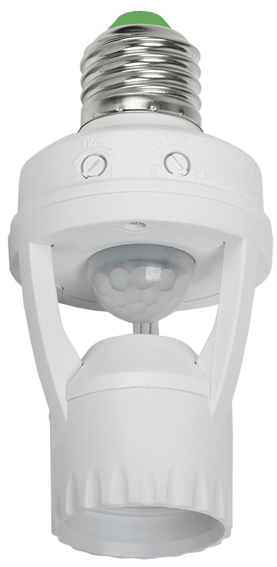 Изображение товара IEK ДД 045 Датчик движения белый 230 В 60 Вт IP20 для E27