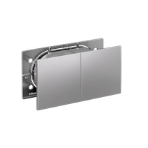Изображение товара Systeme Electric AtlasDesign Алюминий Розетка с/з двойная, со шторками, с крышкой, 16А, в сборе