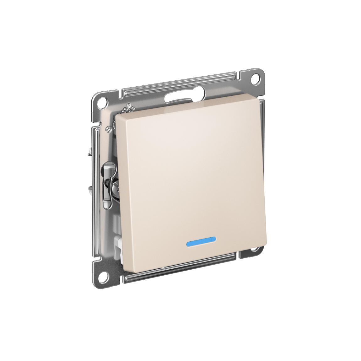 Изображение товара Выключатель Systeme Electric AtlasDesign 1-клавишный с подсветкой Изображение товара Выключатель Systeme Electric AtlasDesign 1-клавишный с подсветкой