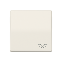 Изображение товара JUNG Слоновая кость Клавиша для выключателя с символом "свет"