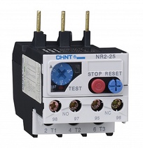 Изображение товара CHINT Тепловое реле NR2-25 1.25-2A (R)