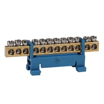 Изображение товара КЭАЗ Шина нулевая тип Стойка OptiKit BB-S-N-DIN-12-6х9-синий.