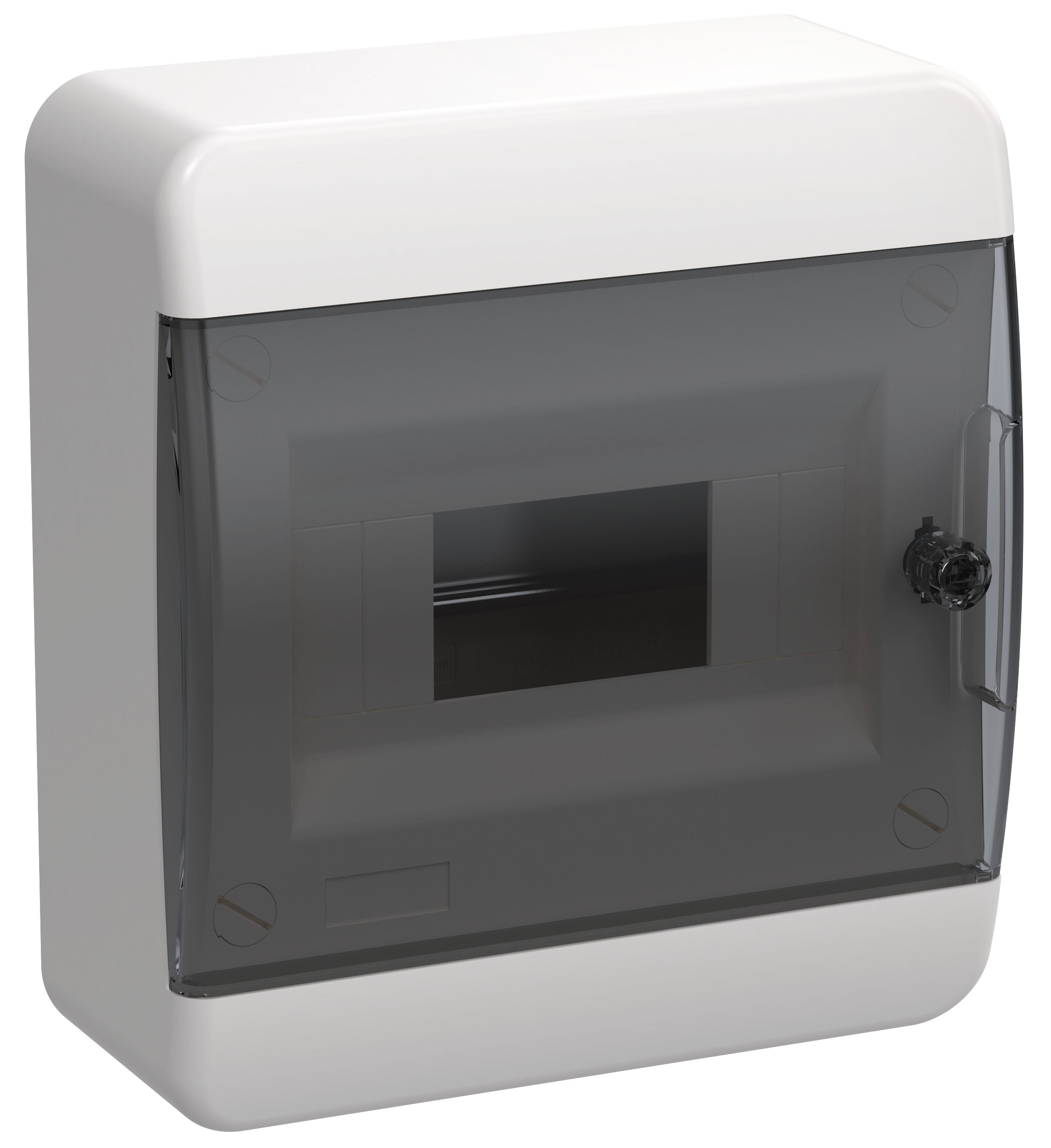 Изображение товара IEK TEKFOR Корпус пласт. ЩРН-П-8 IP41 черн. прозр. дверь Изображение товара IEK TEKFOR Корпус пласт. ЩРН-П-8 IP41 черн. прозр. дверь