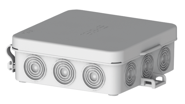 Изображение товара Hegel Коробка разветвительная д открытого монтажа 12 вводов IP54