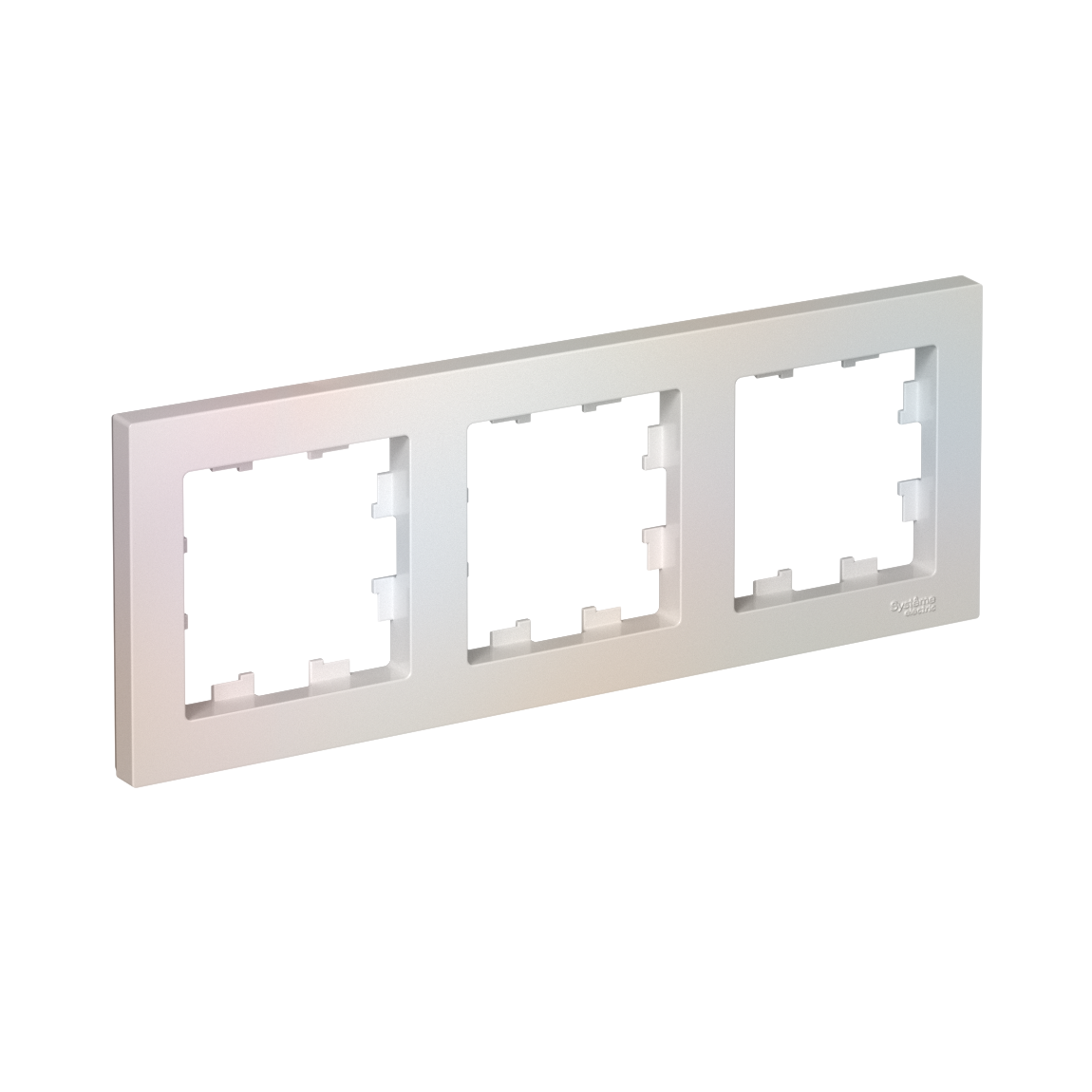Изображение товара Systeme Electric AtlasDesign Жемчуг Рамка 3-ая, универсальная