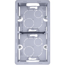 Изображение товара Legrand/Daccord INSPIRIA Алюминий Коробка накладного монтажа - 2 поста. Изображение товара Legrand/Daccord INSPIRIA Алюминий Коробка накладного монтажа - 2 поста.