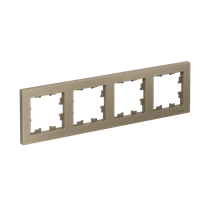 Изображение товара Systeme Electric AtlasDesign Шампань Рамка 4-ая, универсальная