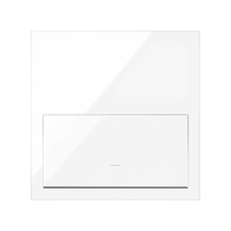 Изображение товара Simon 100 Белый глянец Белый глянец Кит 1 пост, фронт. 1 рамка «минимум» + 1 клавиша выключателя