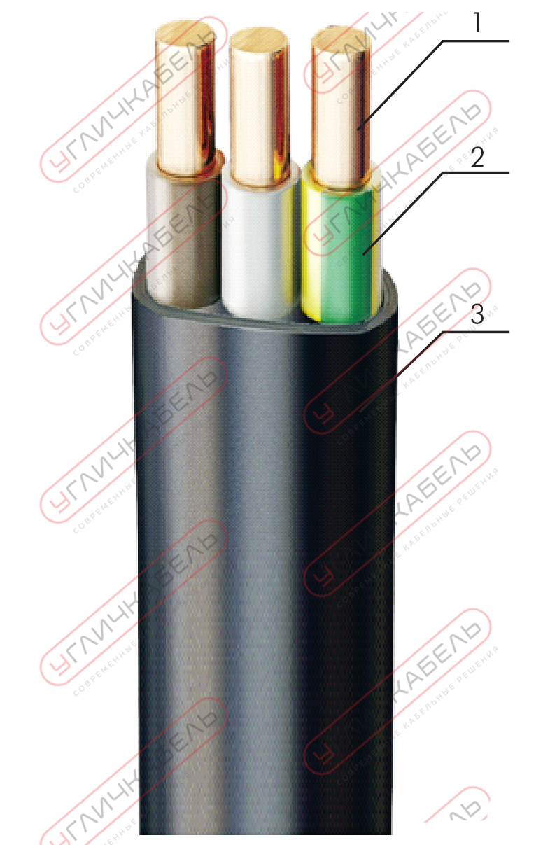 Изображение товара Кабель силовой с ПВХ изоляцией ВВГ-Пнг(A) -LS 3x2,5 ок(N,PE)-0,66(50м) Угличкабель Изображение товара Кабель силовой с ПВХ изоляцией ВВГ-Пнг(A) -LS 3x2,5 ок(N,PE)-0,66(50м) Угличкабель