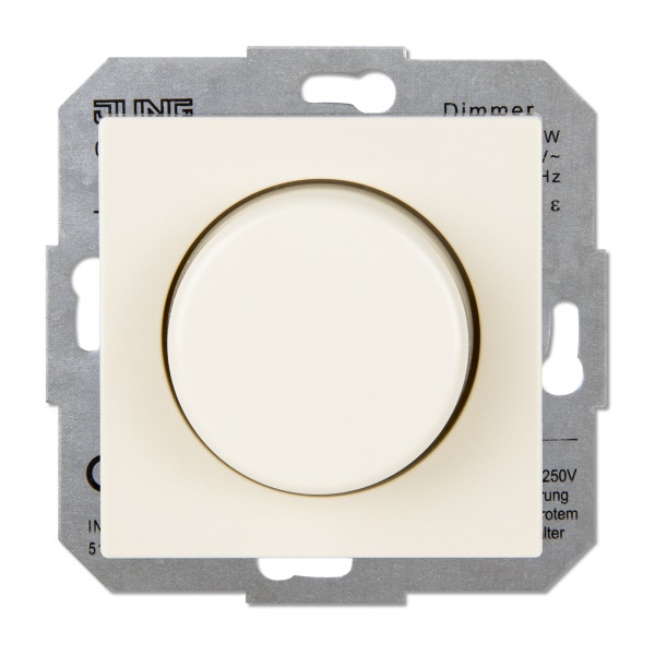 Изображение товара JUNG EcoProfi поворотный светорегулятор 60-400Вт без рамки