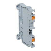 Изображение товара EKF PROxima Клеммная колодка пружинная 2,5 Push-in серая.