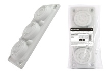 Изображение товара TDM Кабельный ввод мембранный КВМ-6, ТЭП, RAL7035, IP66, 6 вводов