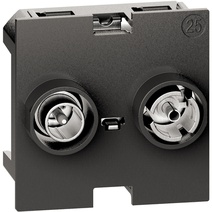 Изображение товара Розетка TV-SAT BT Living now 2 модуля – оконечная