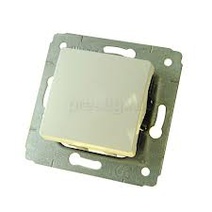 Изображение товара Legrand Cariva 1-клавишный кремовый переключатель