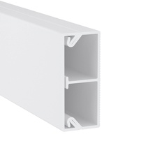 Изображение товара DKC TMC 40/2x17 Миниканал с перегородкой белый (розница 8 м в пакете, 10 пакетов в коробке)