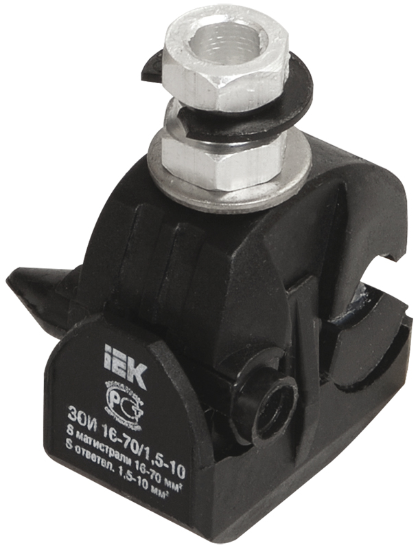 Изображение товара IEK Зажим ответвительный изолированный ЗОИ 16-70/1,5-10