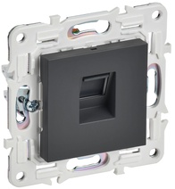 Изображение товара IEK SKANDY Титан Розетка компьютерная RJ45 кат.5E SK-K01T