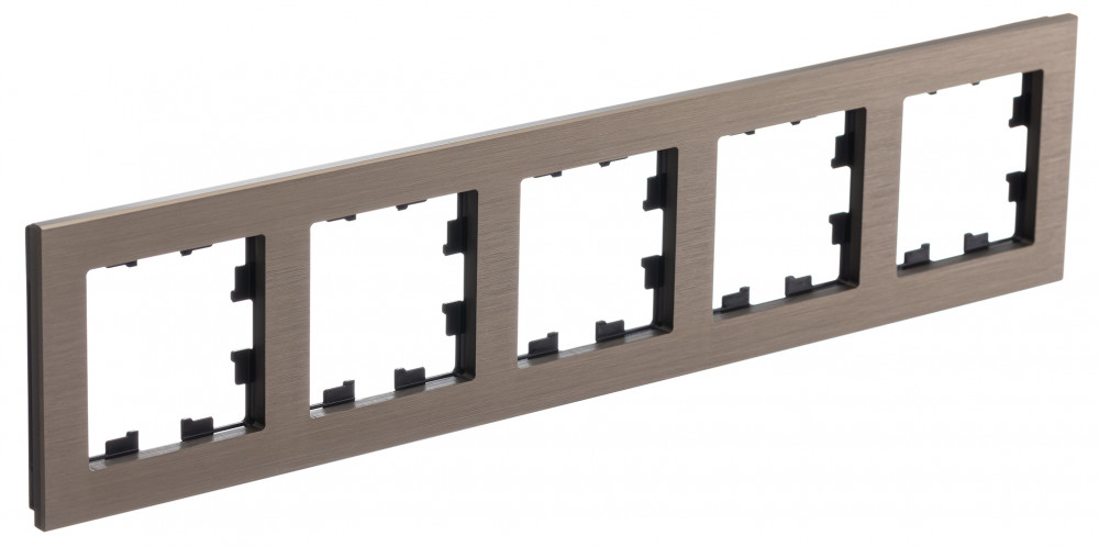 Изображение товара Systeme Electric AtlasDesign Nature Металл латунь Рамка 5-ая, универсальная