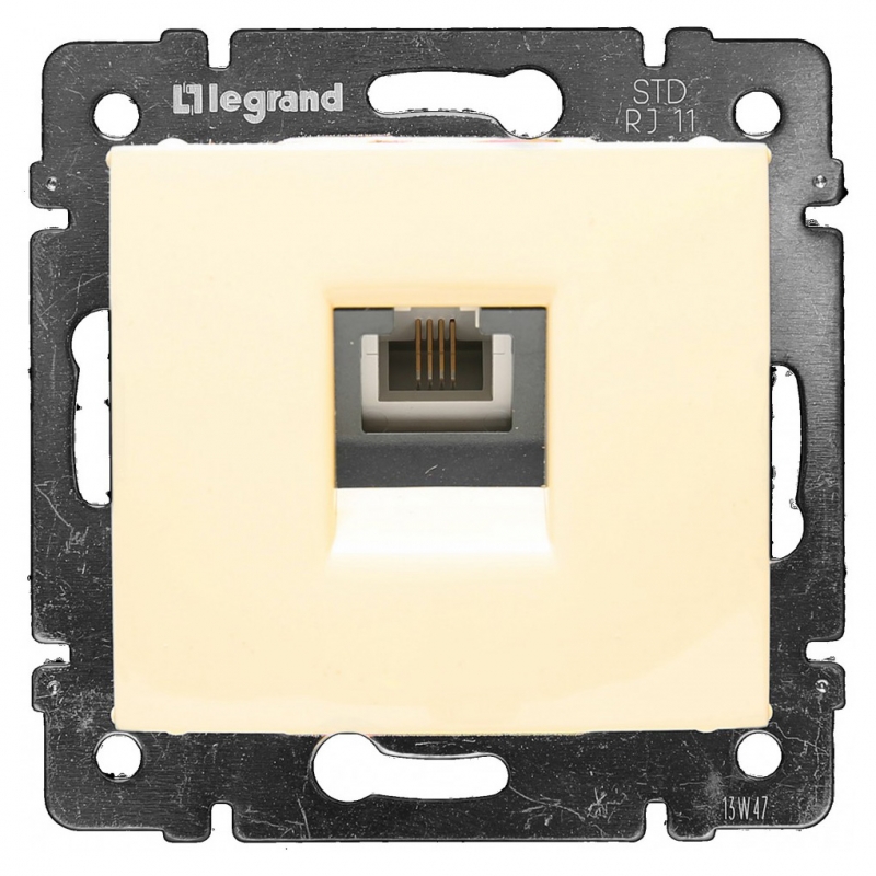 Изображение товара Legrand Valena Крем Розетка телефонная RJ11