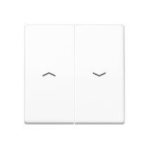 Изображение товара JUNG Клавиши для выключателя управления жалюзи термопластбелые