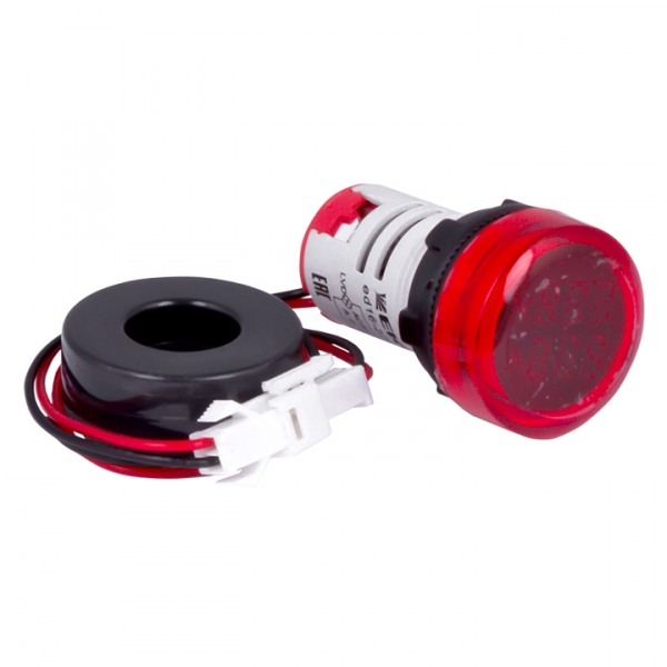 Изображение товара EKF PROxima Индикатор значения тока и напряжения красный ED16-22AVD 100А.