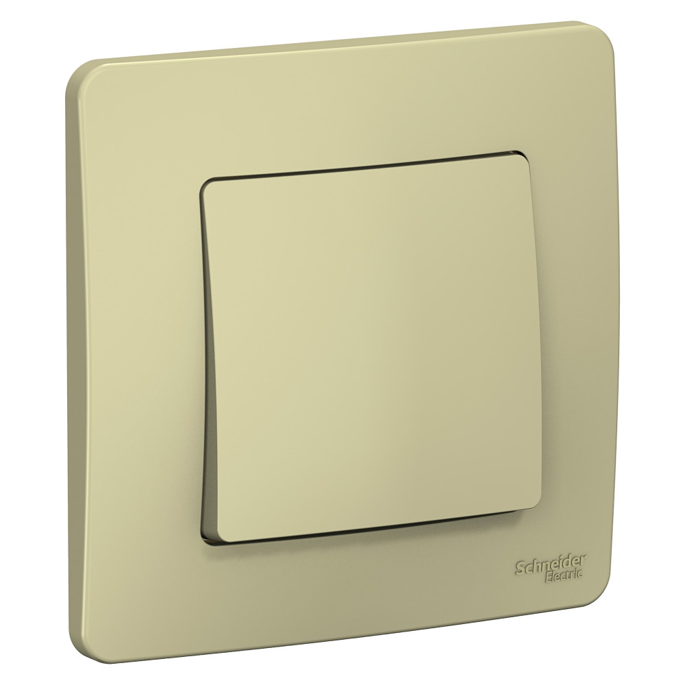 Изображение товара Systeme Electric Blanca внутр Беж Выключатель 1-клавишный (cх.1), 10А, 250B
