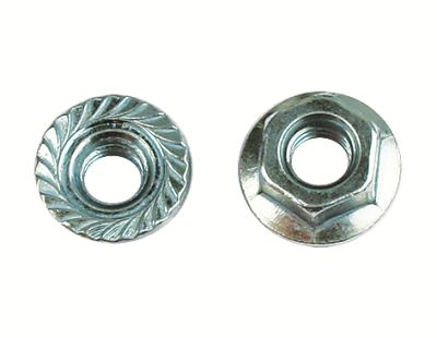 Изображение товара DKC Гайка с насечкой, препятствующей откручиванию М10, горячеоцинкованная