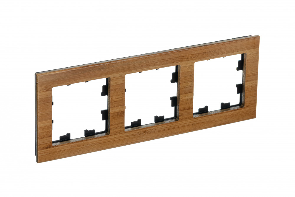 Изображение товара AtlasDesign Nature 3-постовая рамка из бамбука, дерево