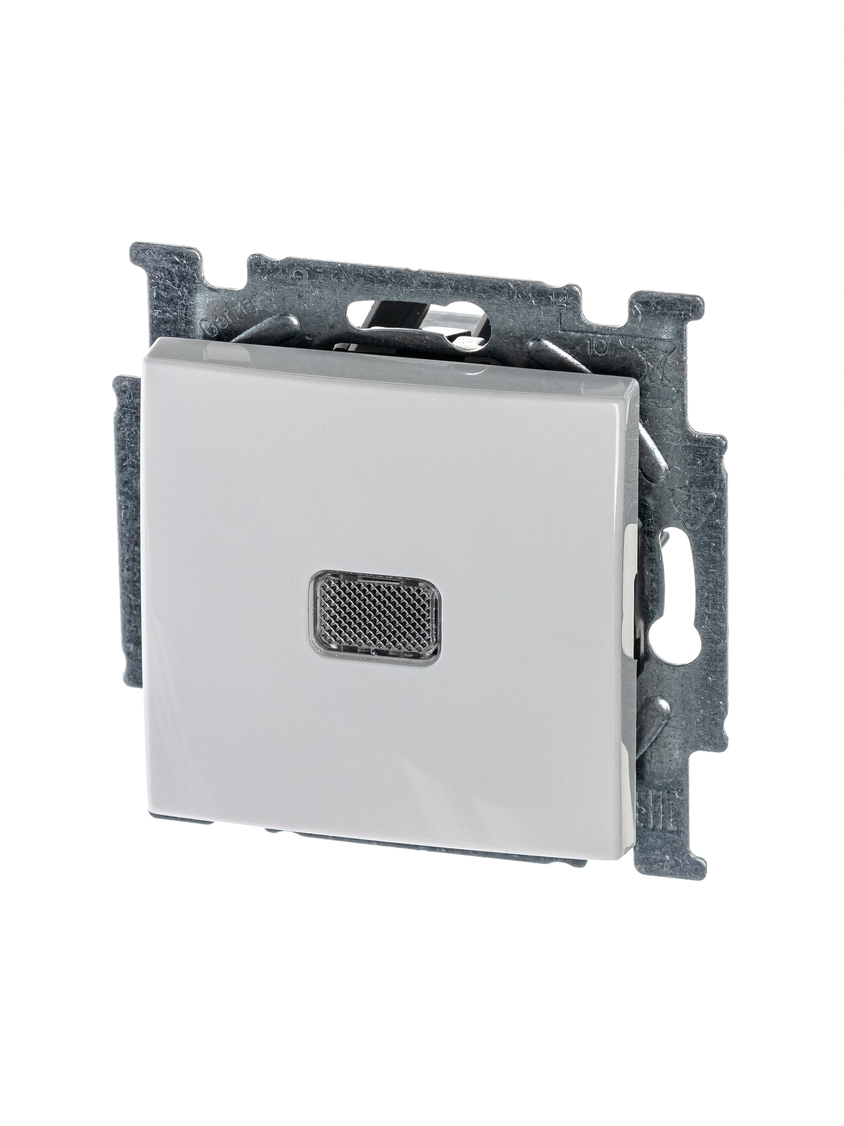 Изображение товара ABB BJB Basic 55 Бел Выключатель 1-клавишный с подсветкой