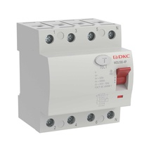 Изображение товара DKC Устройство защитного отключения УЗО ВДТ YON MAX MDL100, 4P, 30mA, 63A, тип АC