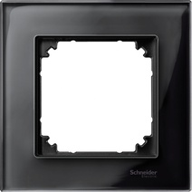 Изображение товара Schneider Electric Merten SM M-Elegance Стекло Черное кальцит Рамка 1-ая