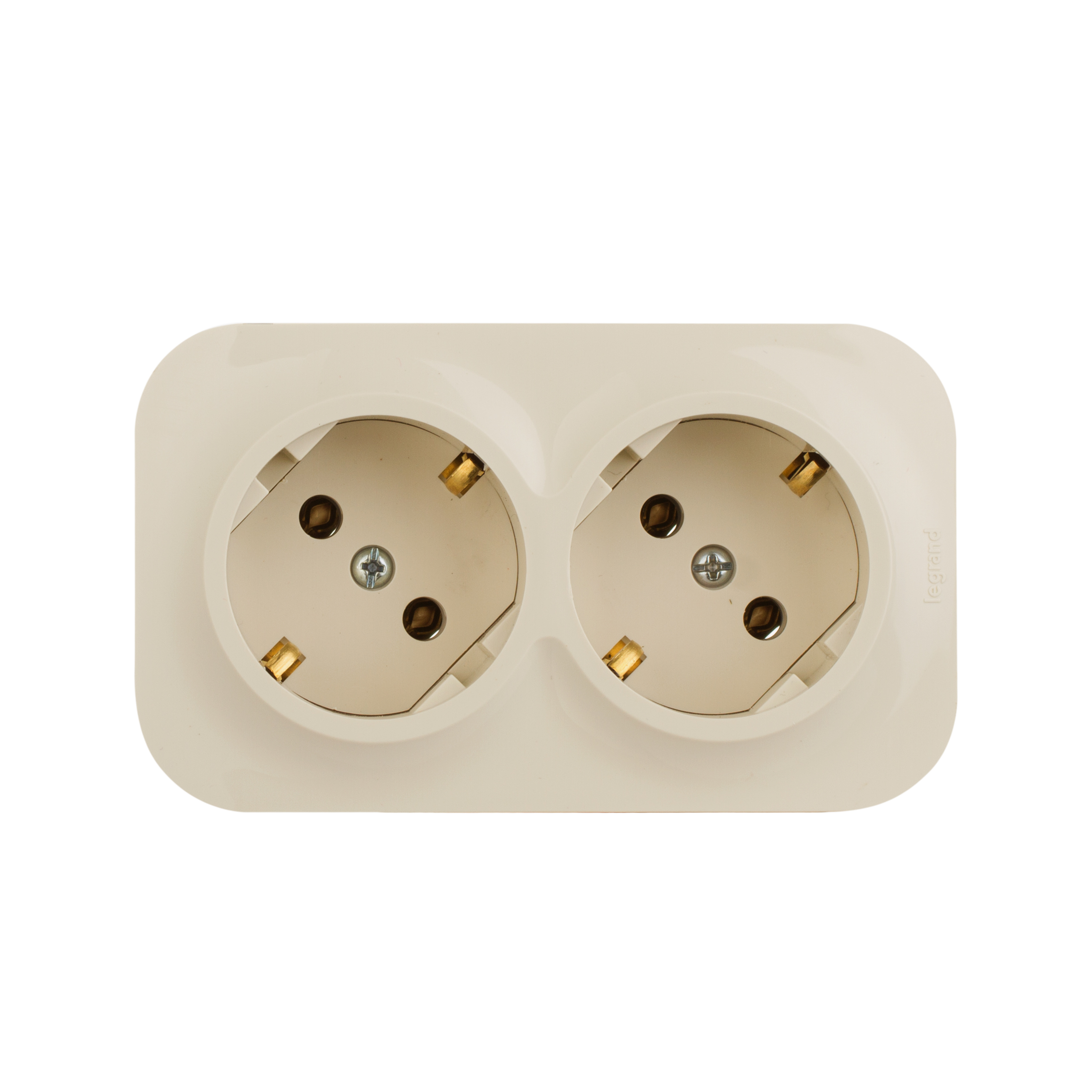 Изображение товара Legrand Quteo IP 20 Слоновая кость Розеточный блок с предварительным подключением 2 x 2К+З без шторок - 16 A - 250 В~. Изображение товара Legrand Quteo IP 20 Слоновая кость Розеточный блок с предварительным подключением 2 x 2К+З без шторок - 16 A - 250 В~.