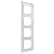 Изображение товара Schneider Electric Merten SM M-Elegance Стекло Белый Кристалл Рамка 4-ая