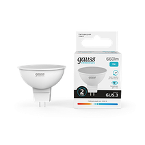 Изображение товара Gauss Лампа Elementary MR16 9W 660lm 4100K GU5.3 LED