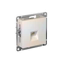 Изображение товара Systeme Electric AtlasDesign Жемчуг Розетка компьютерная RJ45, кат. 6A, механизм