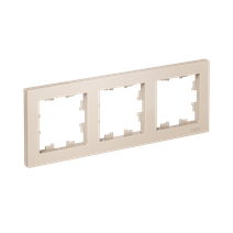 Изображение товара Systeme Electric AtlasDesign Беж Рамка 3-ая, универсальная