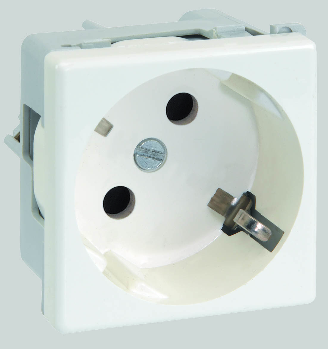 Изображение товара Simon Connect Белая Розетка 2к+з Schuko 250В 16А