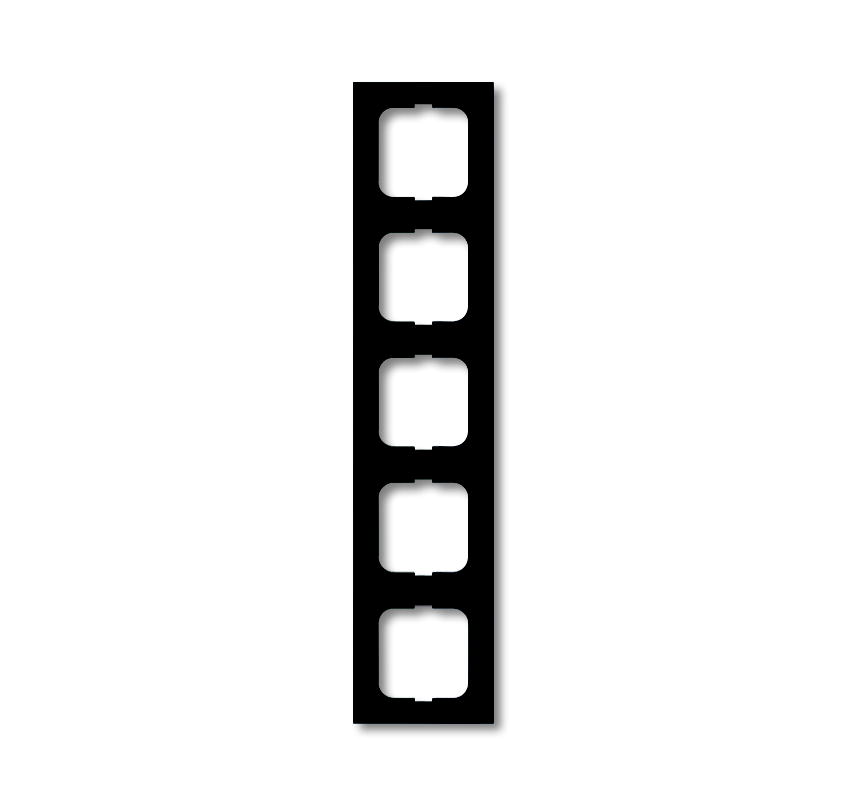 Изображение товара ABB BJE Future Linear Черный бархат Рамка 5-ая