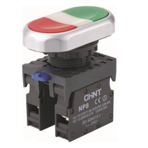 Изображение товара CHINT Двойная кнопка NP8-11S 1НО+1НЗ IP65 (R)