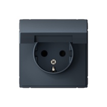 Изображение товара Systeme Electric ArtGallery Грифель Розетка с заземл. со шторк. с крышкой, 16А, IP20, механизм