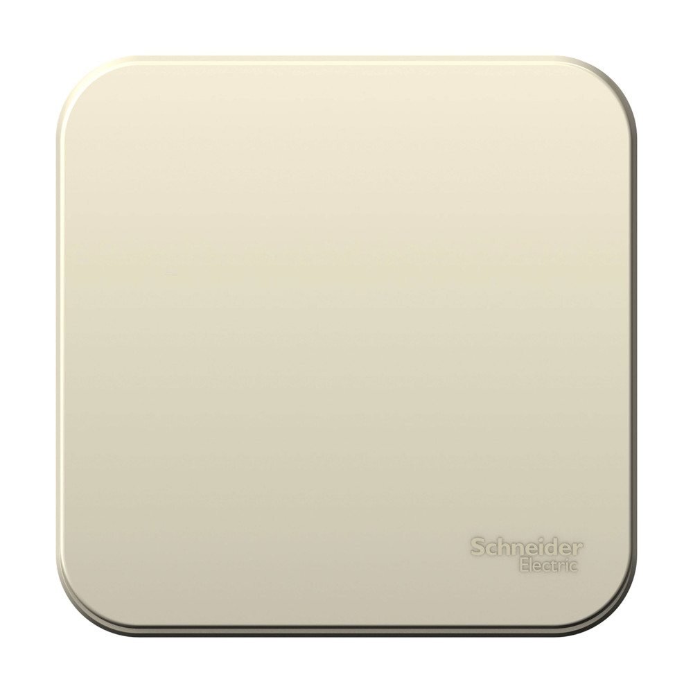 Изображение товара Systeme Electric Blanca наруж Молочный Выключатель 1-клавишный 10А, 250B, изолир. пластина