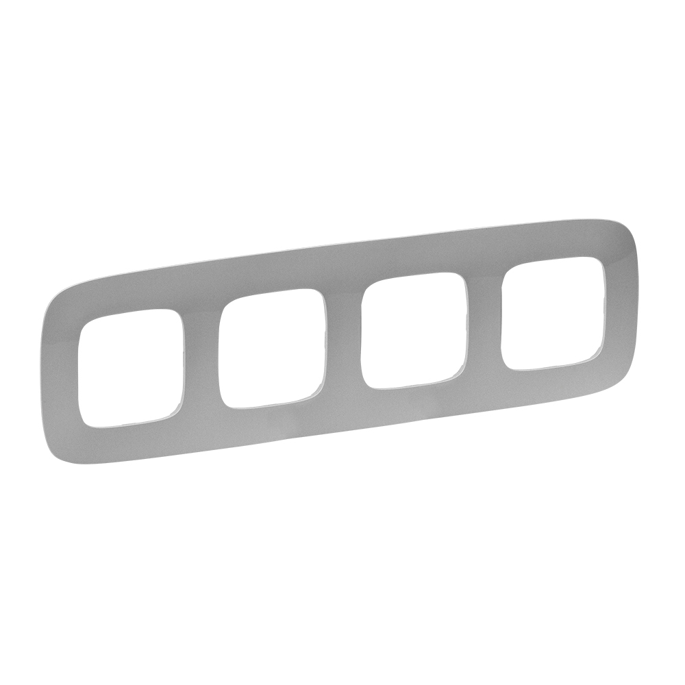 Изображение товара Legrand Valena ALLURE Алюминий Рамка 4-ая.