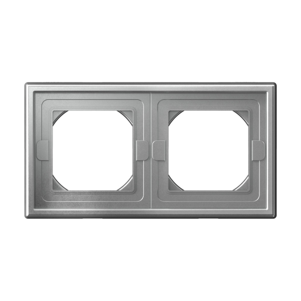 Изображение товара Systeme Electric ArtGallery Алюминий Рамка 2-ая IP44