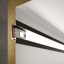 Изображение товара Elektrostandard LL-2-ALP007 Встраиваемый алюминиевый профиль черный/белый для LED ленты (под ленту до 11mm)