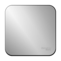 Изображение товара Systeme Electric Blanca наруж Алюминий Выключатель 1-клавишный 10А, 250B, изолир. пластина